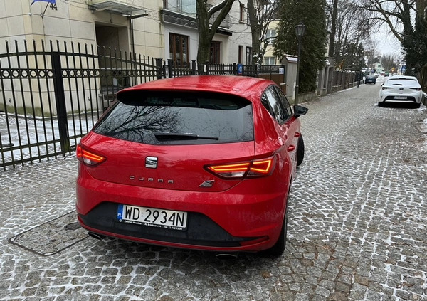 Seat Leon cena 59900 przebieg: 187000, rok produkcji 2014 z Warszawa małe 92